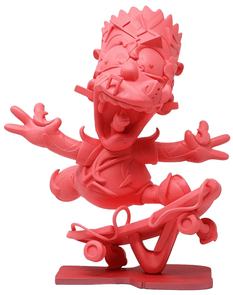Louis de Guzman, ‘Elevate (Pink)’, 31-05-2019, Sculpture, Hand Painted Vinyl + PVC with Steel Base Plate, The Curative,