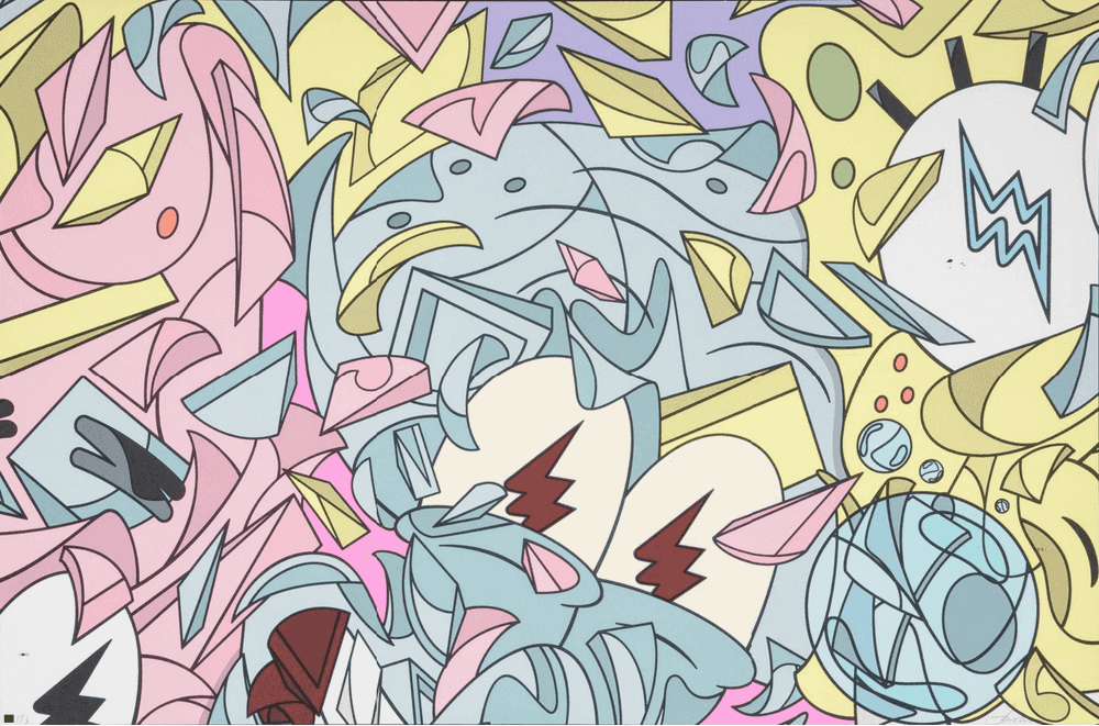 Louis de Guzman, ‘Untitled (Spongebob)’, 2020, Print, Screenprint in colours on archival wove paper, Self-released, Numbered