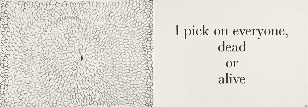 Louise Bourgeois, ‘What is the shape of this problem. I Pick on Everyone Dead or Alive’, 1999, Print, Lithograph, letterpress, null, Numbered