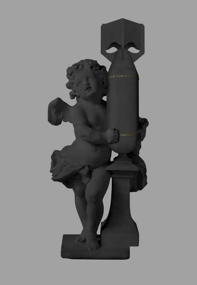 Magnus Gjoen, ‘Cupid (Amor Vincit Omnia - Shadow Of The Moon Edition)’, 29-01-2020, Print, Archival pigment inks on 308 gsm cotton rag, Self-released, Numbered