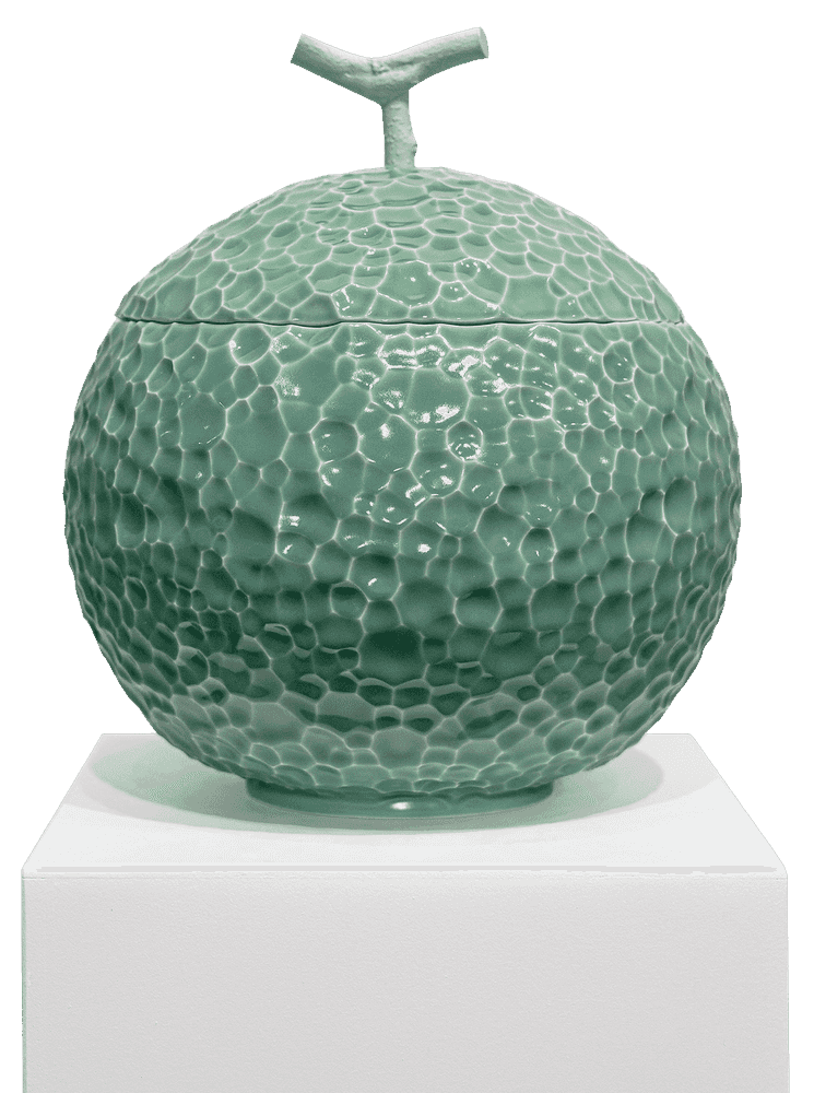 Mai Thu Perret, ‘Don’t Wear Your Shoes In The Melon Patch’, 2022, Sculpture, Enameled porcelain, null, Numbered