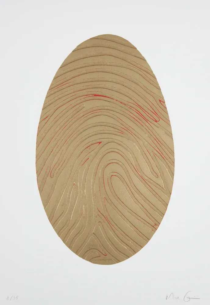 Marc Quinn, ‘Labyrinth AU (Aurum)’, 15-12-2014, Print, Woodcut, Self-released, Numbered