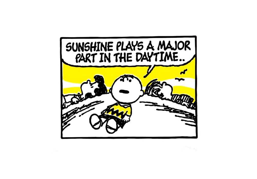 Mark Drew, ‘Sunshine Plays a Major Part in the Daytime (Wu Tang Clan)’, 2019, Print, Screenprint in colors on wove paper, Self-released, Numbered
