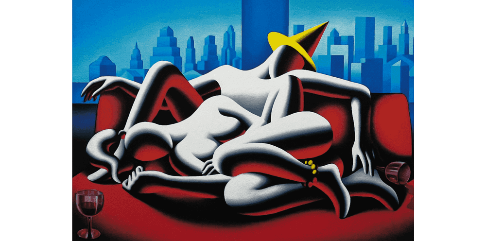 Mark Kostabi, ‘Beyond Ecstasy’, 2021, Print, Giclée, null, Numbered
