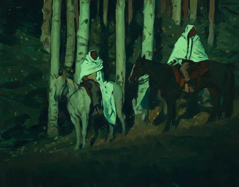 Mark Maggiori, ‘Night by the Aspens’, 2024, Print, Print on paper, null,