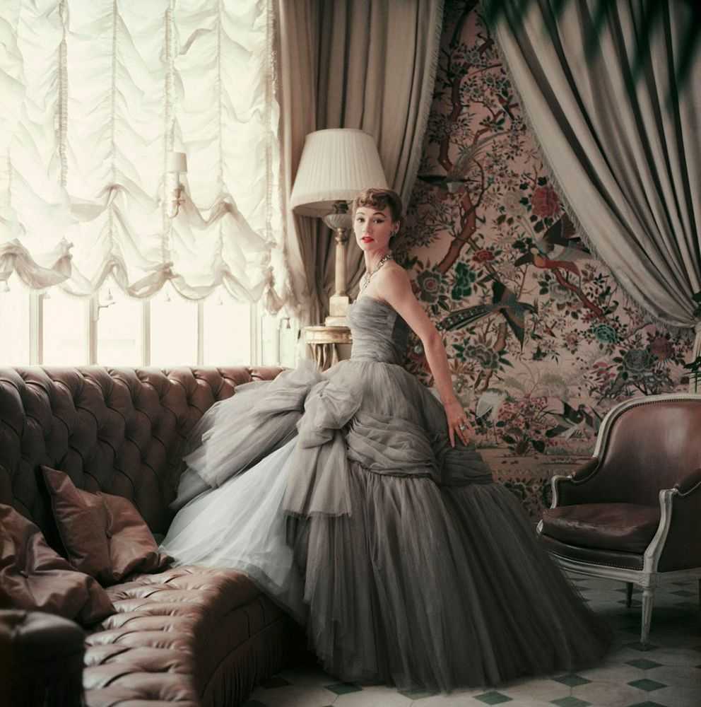 Mark Shaw, ‘Designer's Homes, Sophie Malgat Wears Dior in Dior's Passy Home’, 1953, Print, Pigment print on Hahnemϋhle photo rag paper, null,
