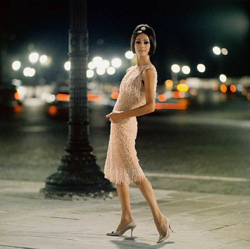 Mark Shaw, ‘Dior, Model in Silver Sequins’, 1961, Print, Pigment print on Hahnemϋhle photo rag paper, null,