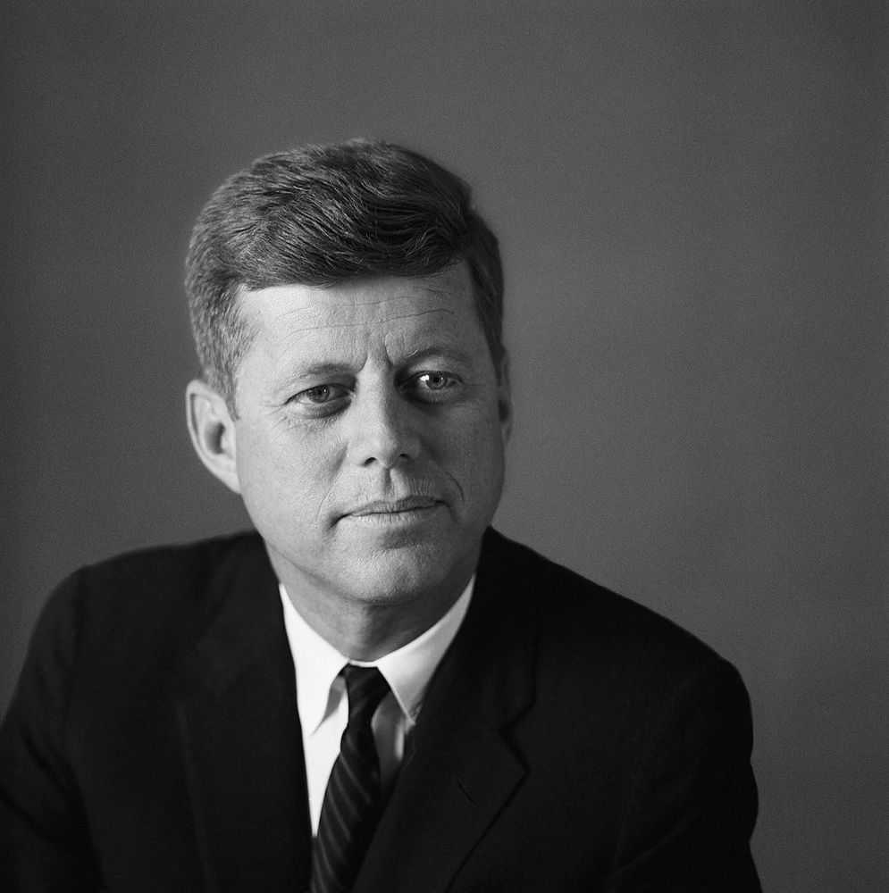 Mark Shaw, ‘Kennedy, John F. Portrait, Left Shoulder Front, Eye Sparkle, 1959’, 1959, Print, Pigment print on Hahnemϋhle photo rag paper, null,