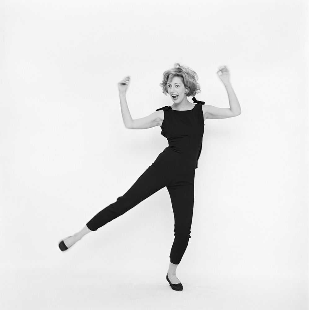 Mark Shaw, ‘Tiger Morse Black Leotard G5, 1961’, 1961, Print, Pigment print on Hahnemϋhle photo rag paper, null,