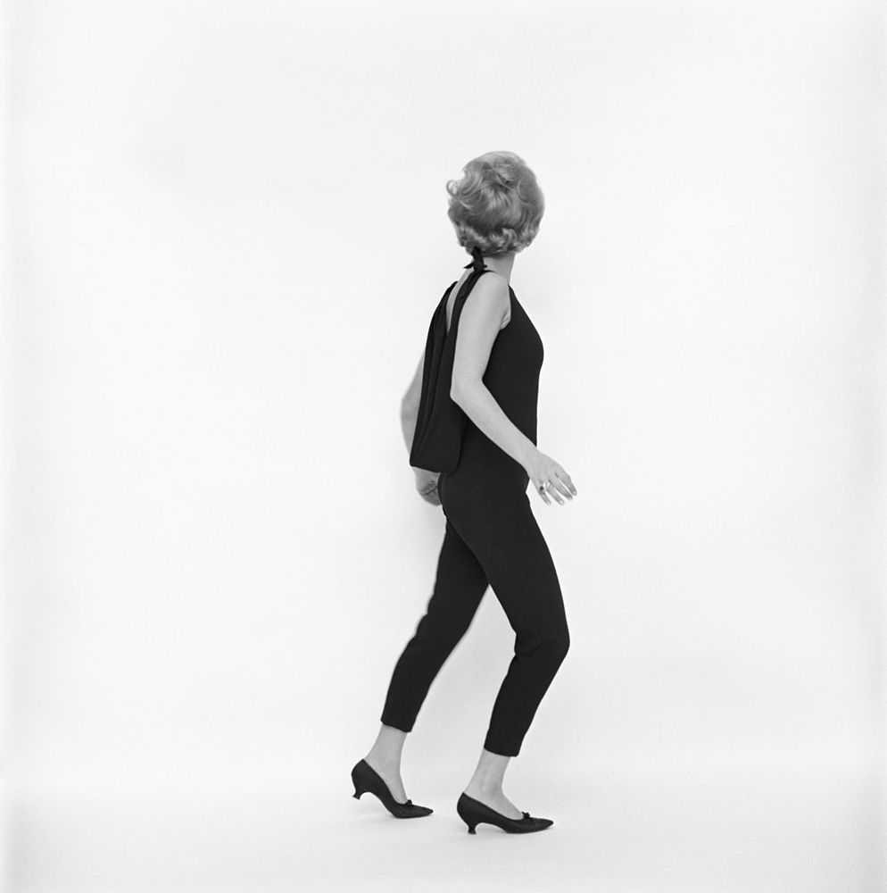 Mark Shaw, ‘Tiger Morse Black Leotard H6, 1961’, 1961, Print, Pigment print on Hahnemϋhle photo rag paper, null,