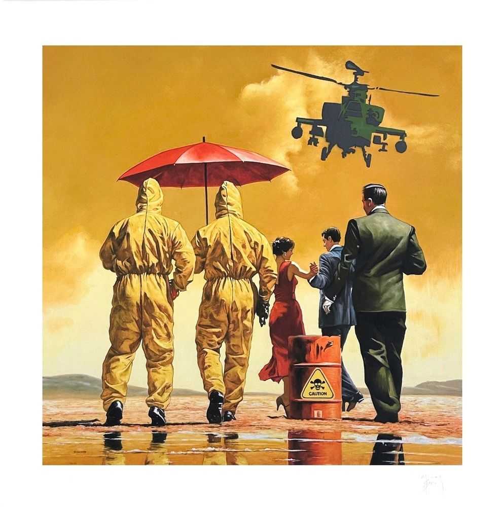 Mason Storm, ‘Collector's Edition: It's All Behind You Now’, 2026, Print, Hand-finished Print on paper, Stowe Gallery, Numbered, Handfinished