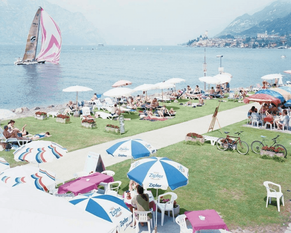 Massimo Vitali, ‘Malcesine Sail’, 2006, Photography, Offset lithograph, null, Numbered
