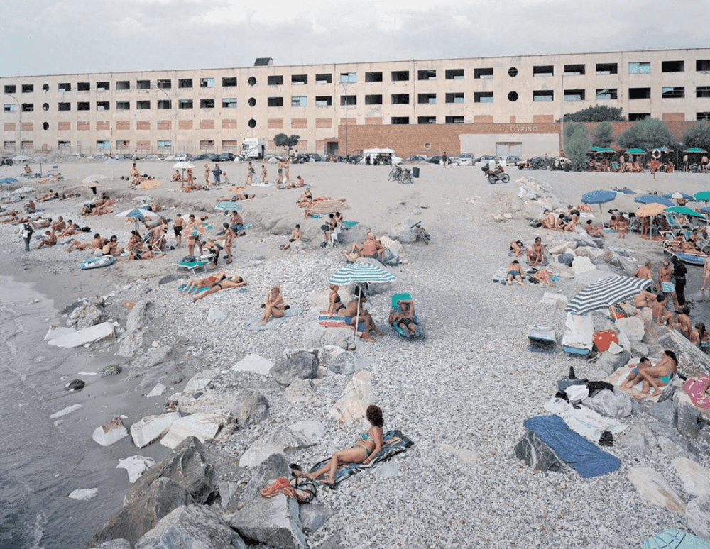 Massimo Vitali, ‘Marina Di Massa’, 1999, Photography, OFFSET LITHOGRAPH, null, Numbered