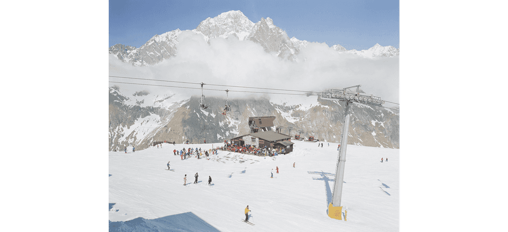 Massimo Vitali, ‘Mont Blanc’, 2000, Photography, Chromogenic print with Diasec mount, null, Numbered