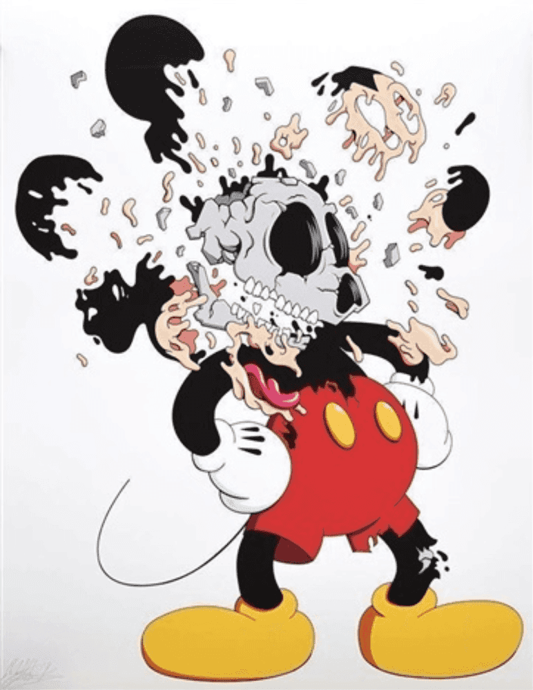 Matt Gondek, ‘Deconstructed Mouse (Red - 2018)’, 01-06-2018, Print, Pigment print on 255gsm Somerset Velvet Fine Art Paper, Avenue des Arts, Numbered