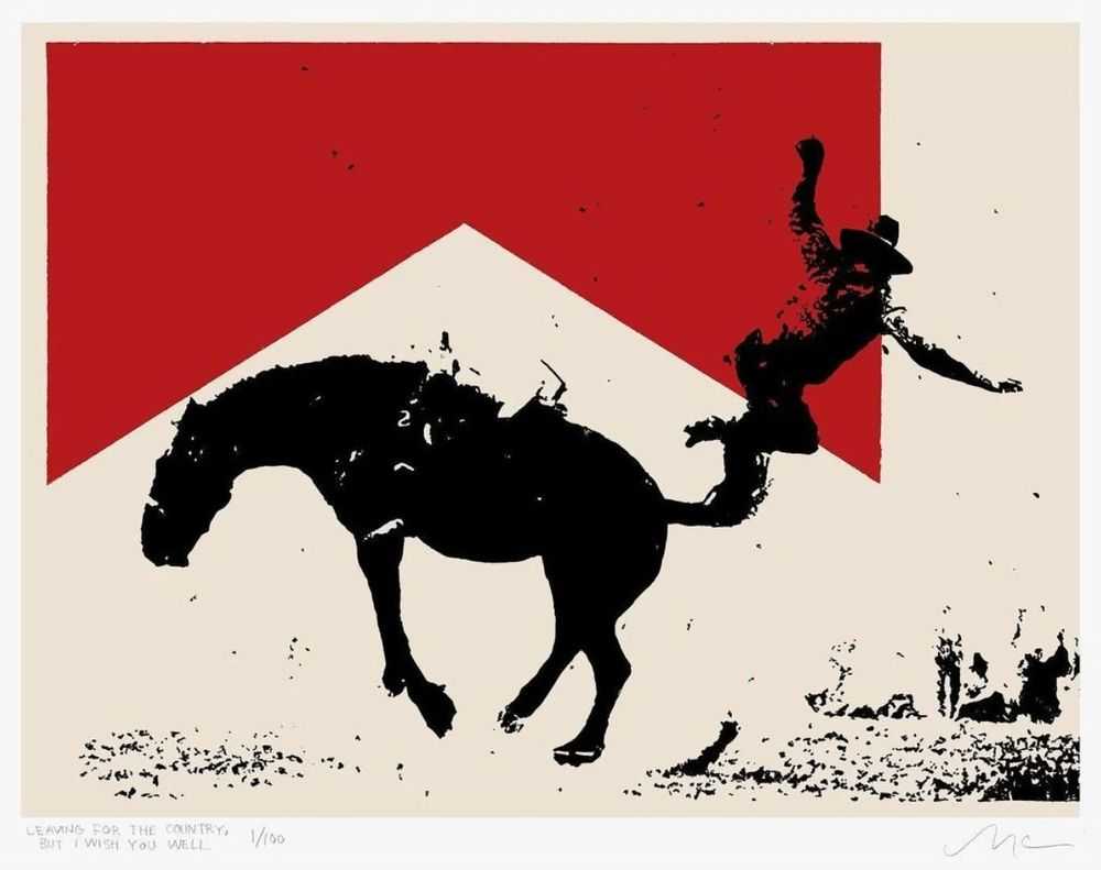 Matt McCormick, ‘Leaving For The Country, But I Wish You Well’, 2023, Print, Giclee Print On Moab Entrada Rag White Paper 190, null, Numbered