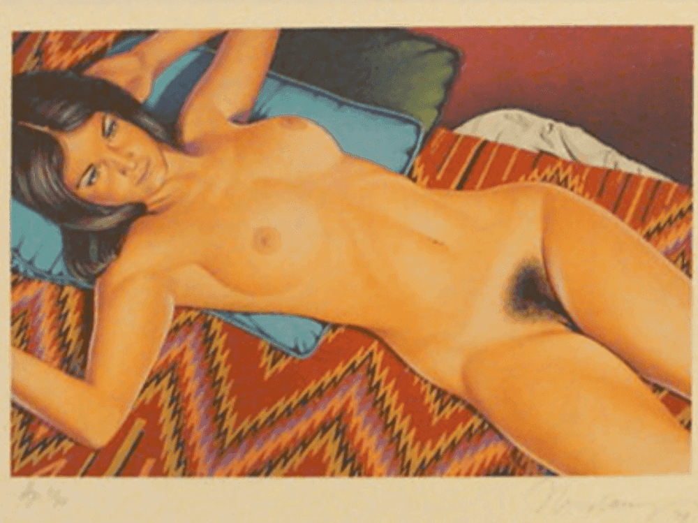 Mel Ramos, ‘You Get More Modigliani with Salami’, 1974, Print, Lithogaraph, null, Numbered, Dated