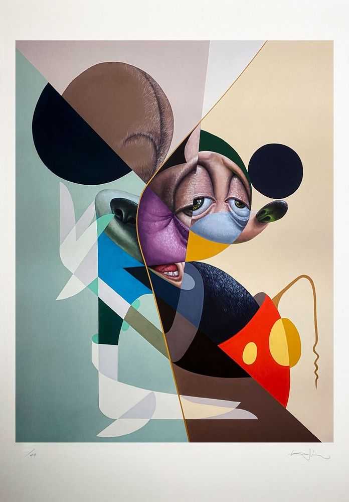 Belin, ‘Mickey Confinament’, 2020, Print, Digital print on William Turner 100% cotton 310g paper, null, Numbered