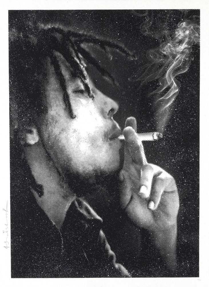 Mr. Brainwash, ‘Happy Birthday Bob Marley - Jamming (Diamond Dust)’, 06-02-2019, Print, A one colour screen print hand finished with water colour, Self-released, Numbered, Handfinished