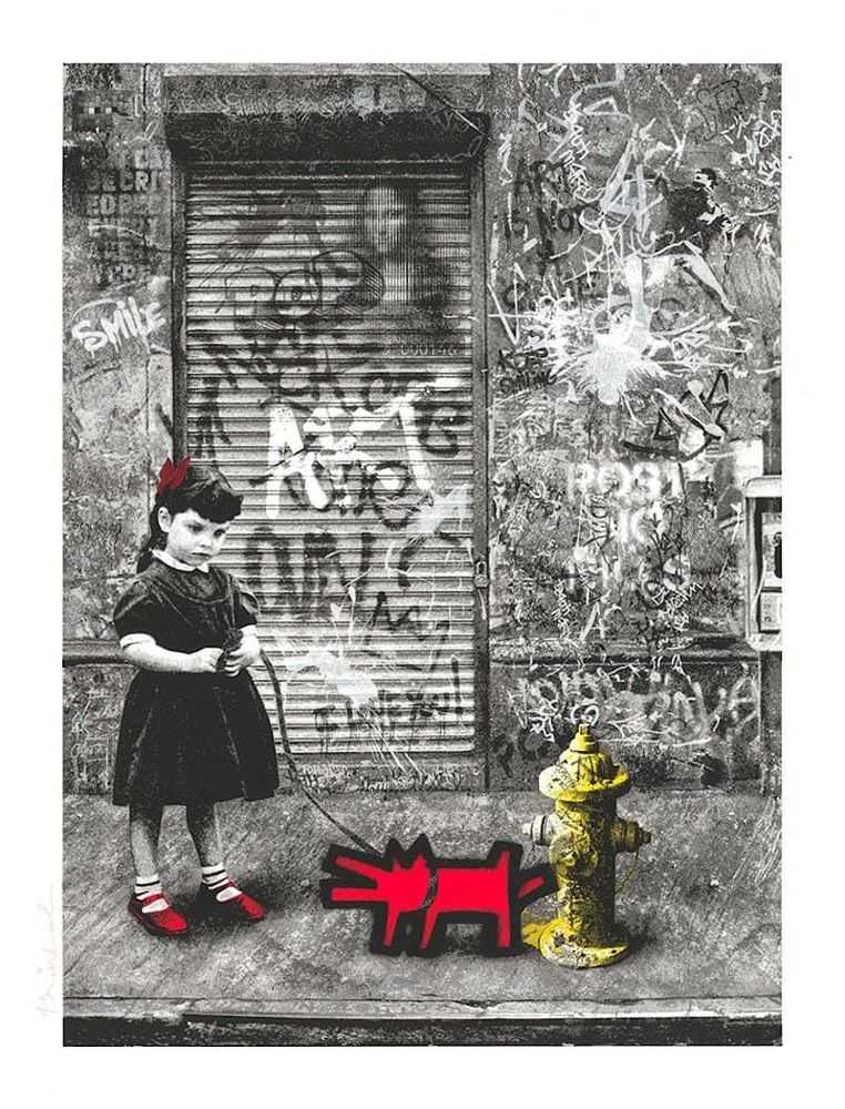 Mr. Brainwash, ‘Make Your Mark’, 23-08-2019, Print, Seven colour screen print on hand-torn archival art paper, Self-released, Numbered
