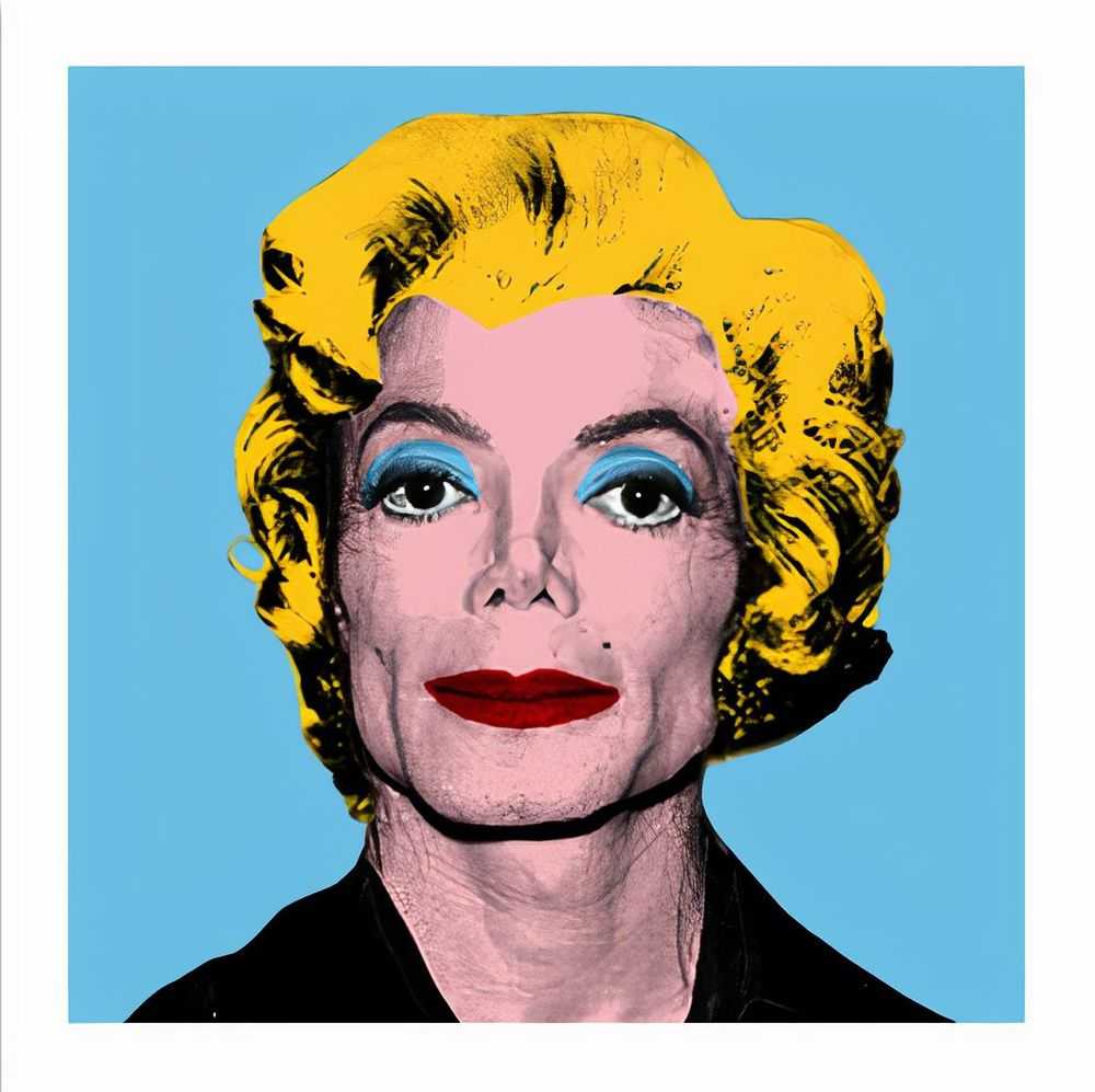 Mr. Brainwash, ‘Michael Jackson’, 2009, Print, Six colour screenprint on square hand torn textured archival art paper, Self-released, Numbered