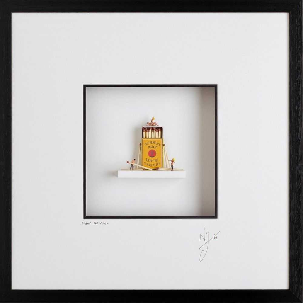 Nic Joly, ‘Light My Fire’, 2021, Sculpture, Mixed Media, Castle Fine Art, Numbered