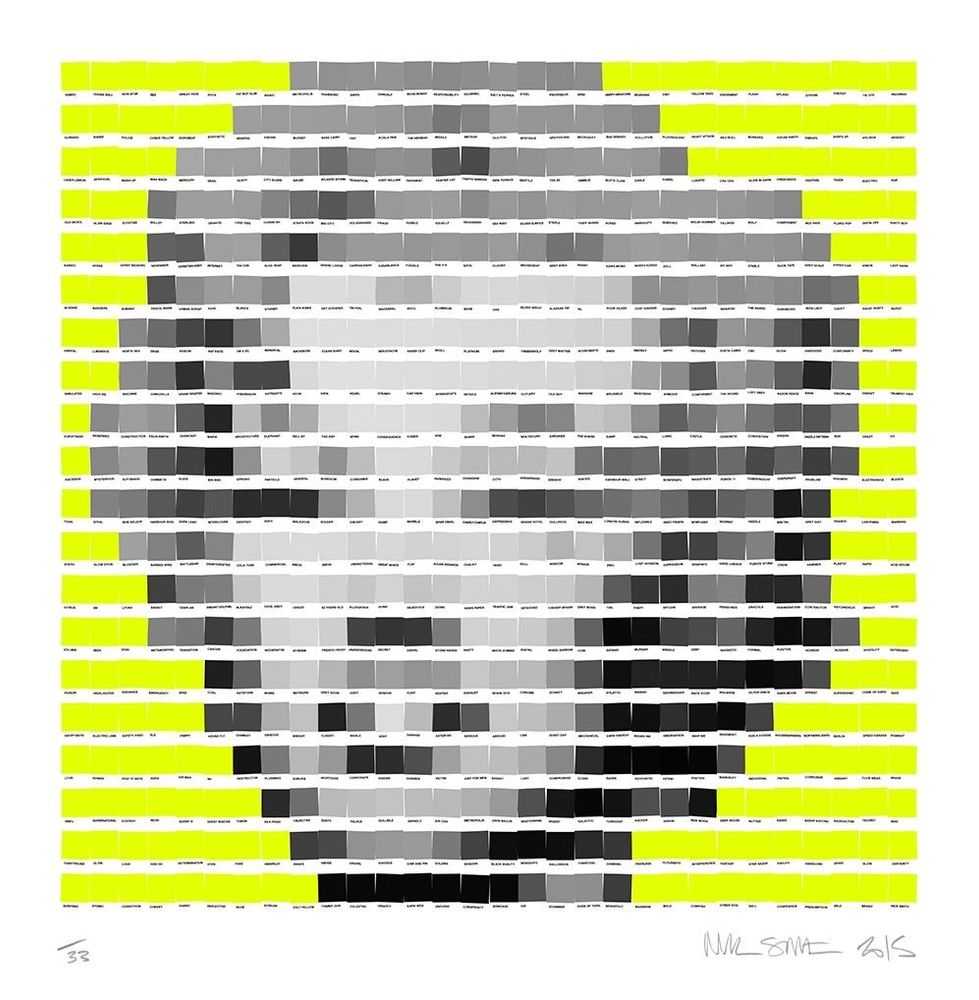 Nick Smith, ‘Marilyn (Neon Yellow)’, 30-11-2015, Print, Archival pigment on 280gsm 100% super smooth paper stock with screenprint gloss, Art Republic, Numbered, Dated