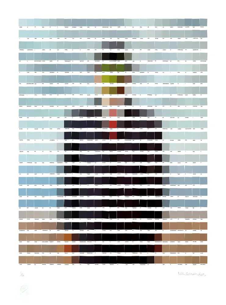 Nick Smith, ‘Mini Son of Man’, 12-12-2017, Print, Pigment print with screenprints varnish on Somerset Satin paper, Nelly Duff, Numbered, Dated
