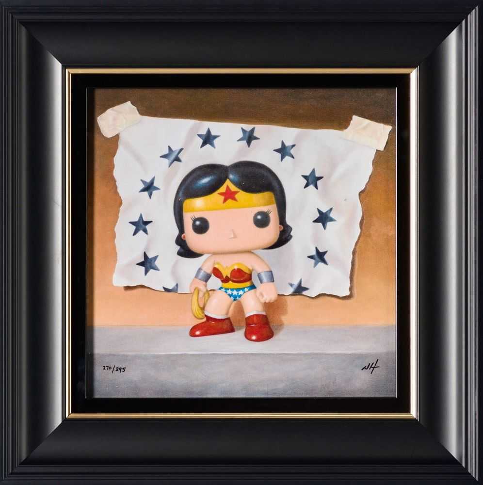 Nigel Humphries, ‘Warrior Princess’, 2024, Print, Giclee On Canvas, Castle Fine Art, Numbered