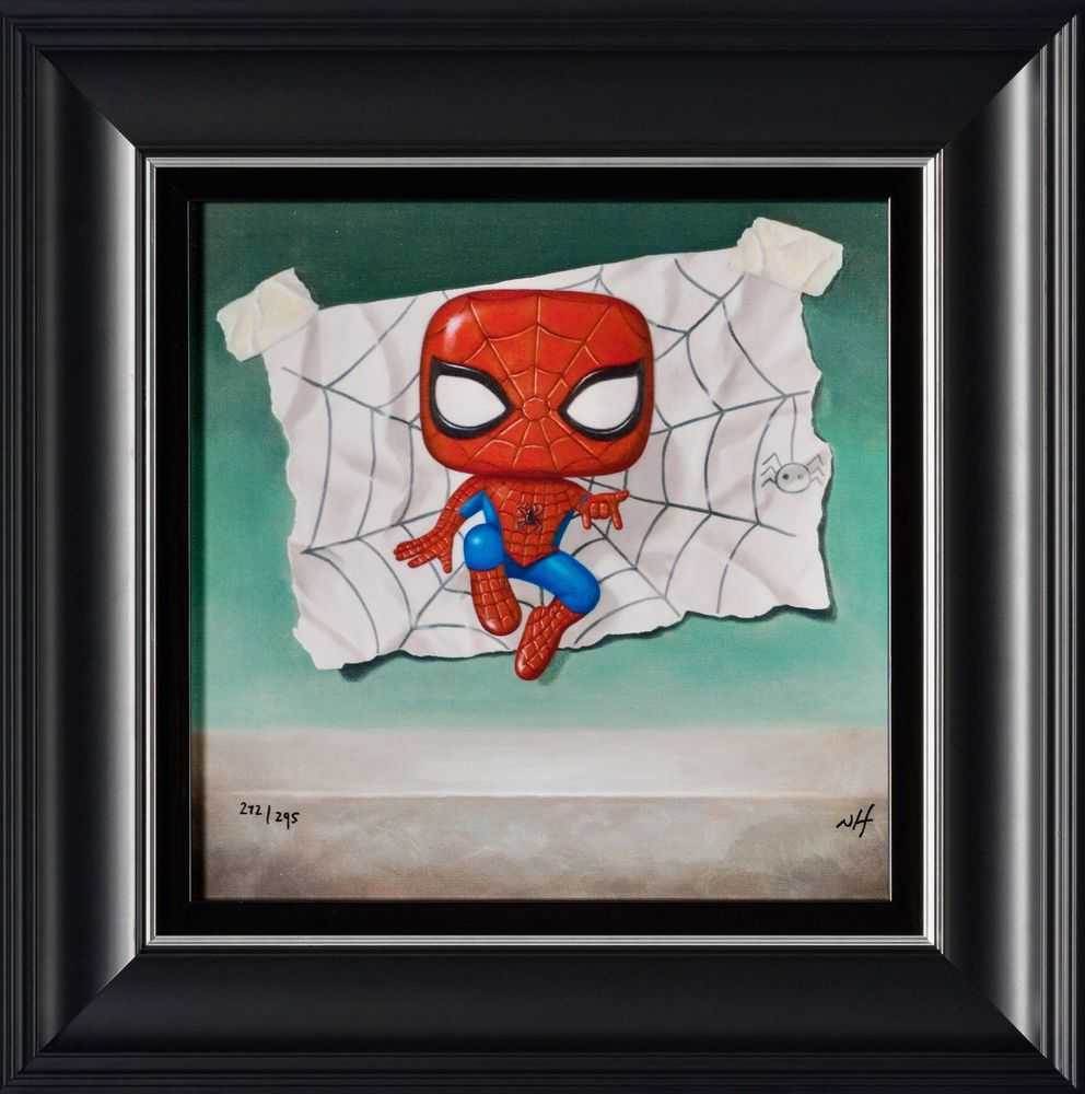 Nigel Humphries, ‘Web Slinger’, 2024, Print, Giclee On Canvas, Castle Fine Art, Numbered