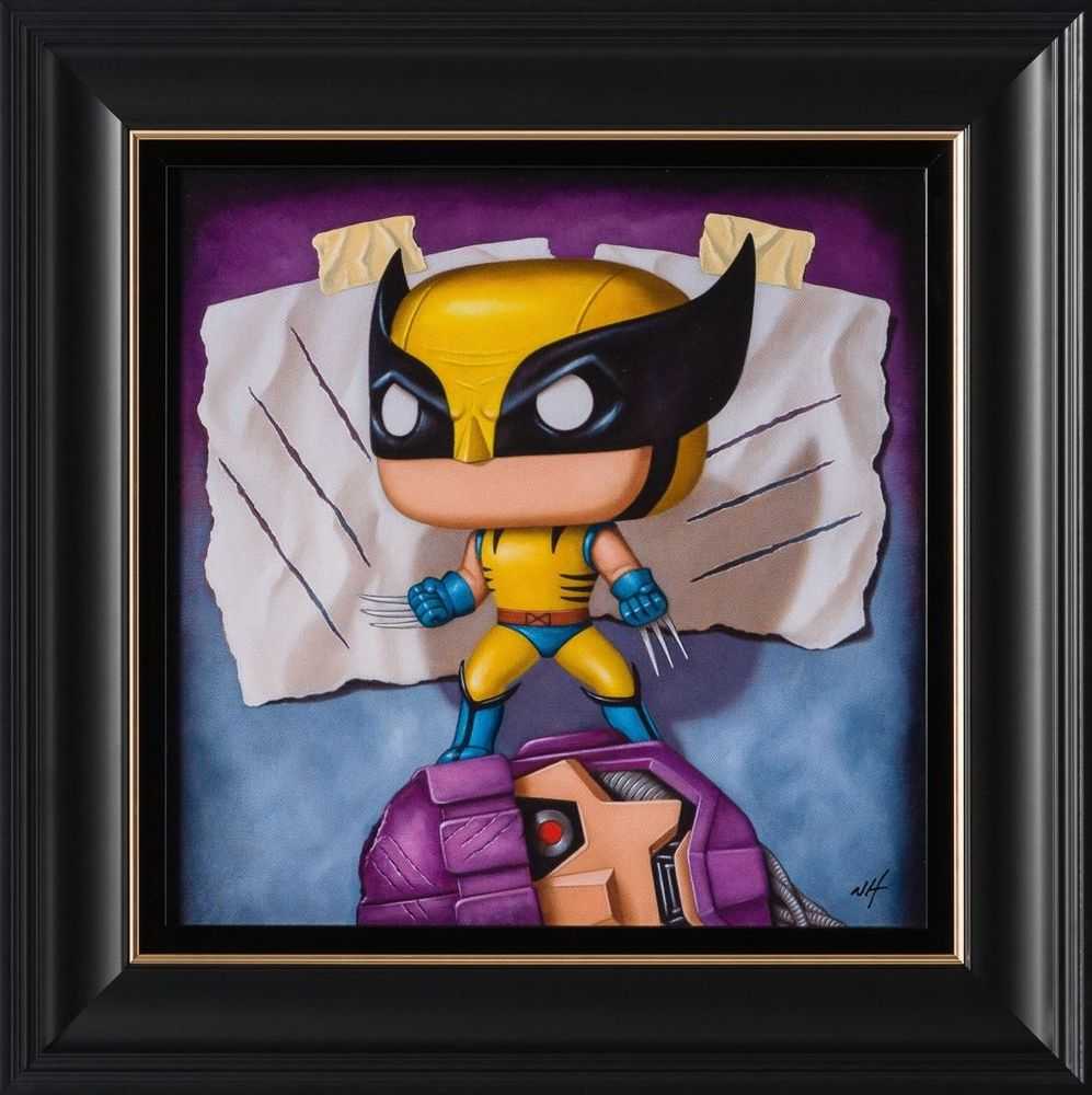 Nigel Humphries, ‘Wolverine - Rage’, 2019, Print, Fine art print, Castle Fine Art, Numbered, Framed