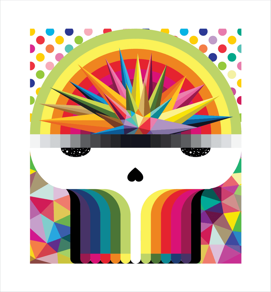Okuda (Oscar San Miguel Erice), ‘Untitled (Church Of Cannabis)’, 20-04-2019, Print, Pigment print, International Church of Cannabis, Numbered