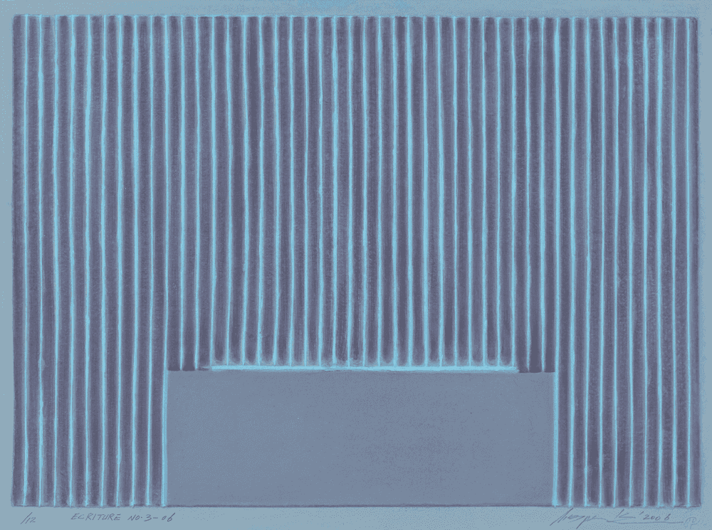 Park Seo-Bo, ‘Écriture No.3-06’, 2006, Print, Texture Print, Samtuh Gallery, Numbered, Dated