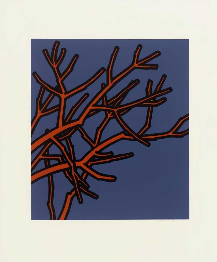 Patrick Caulfield, ‘All the benches are wet, the woods are so rusty’, 1973, Print, Screenprint in colours on wove paper, Waddington Galleries, Numbered