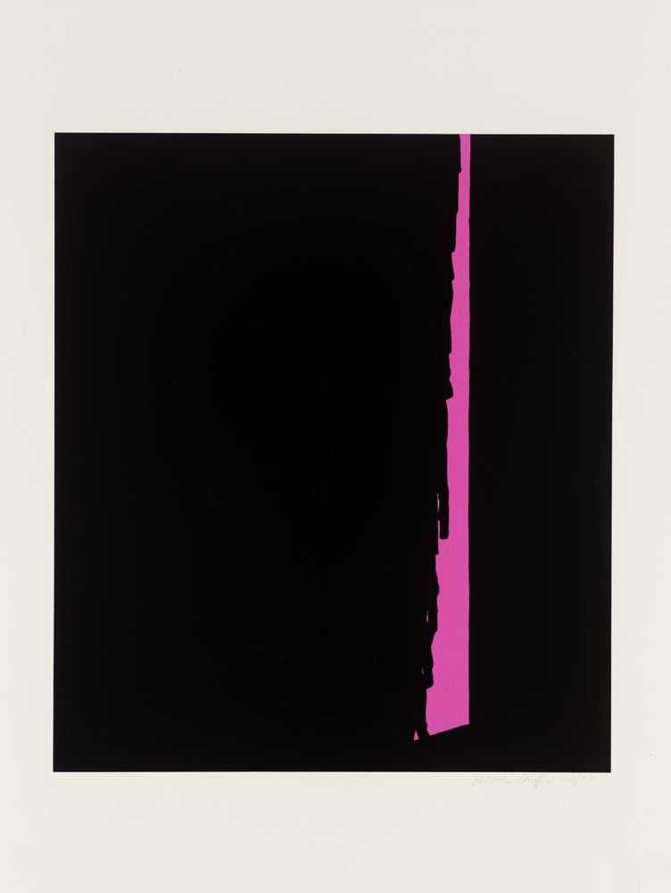 Patrick Caulfield, ‘Curtains drawn back from balconies of shores’, 1973, Print, Screenprint in colours on wove paper, Waddington Galleries, Numbered