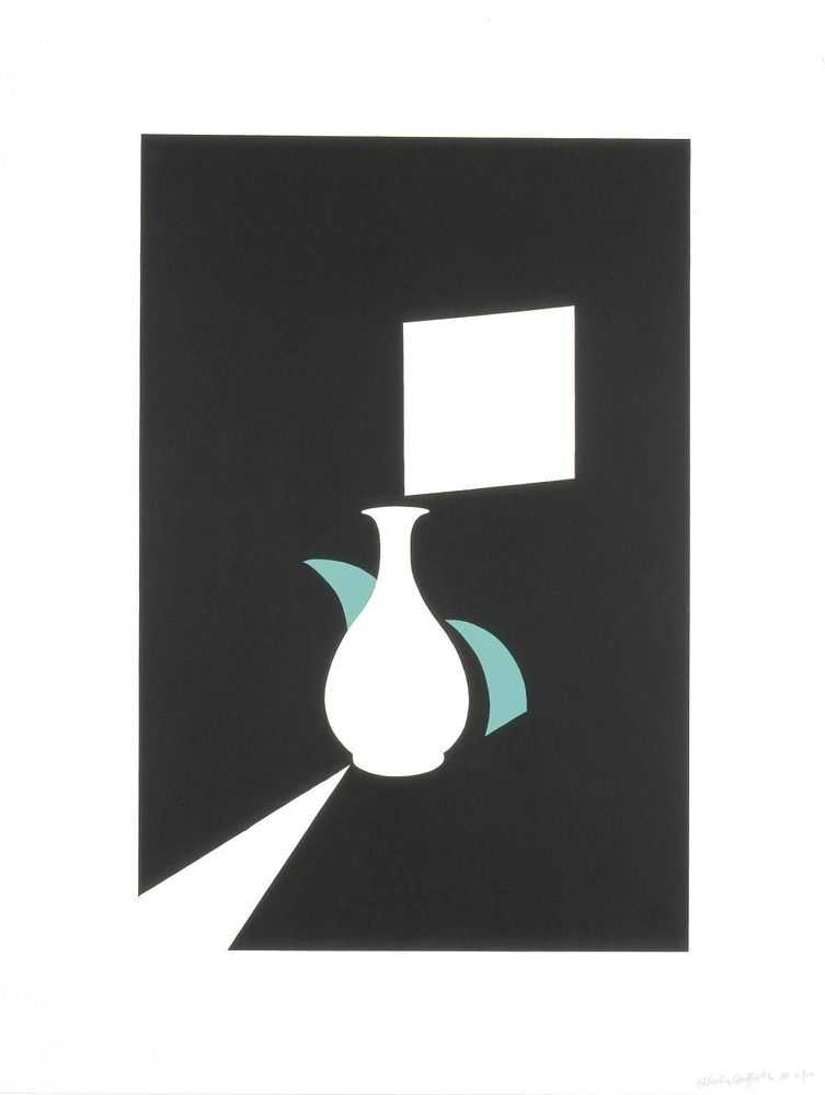 Patrick Caulfield, ‘Lung Ch’uan Ware and Window’, 1990, Print, Screenprint in colours, Waddington Galleries, Numbered