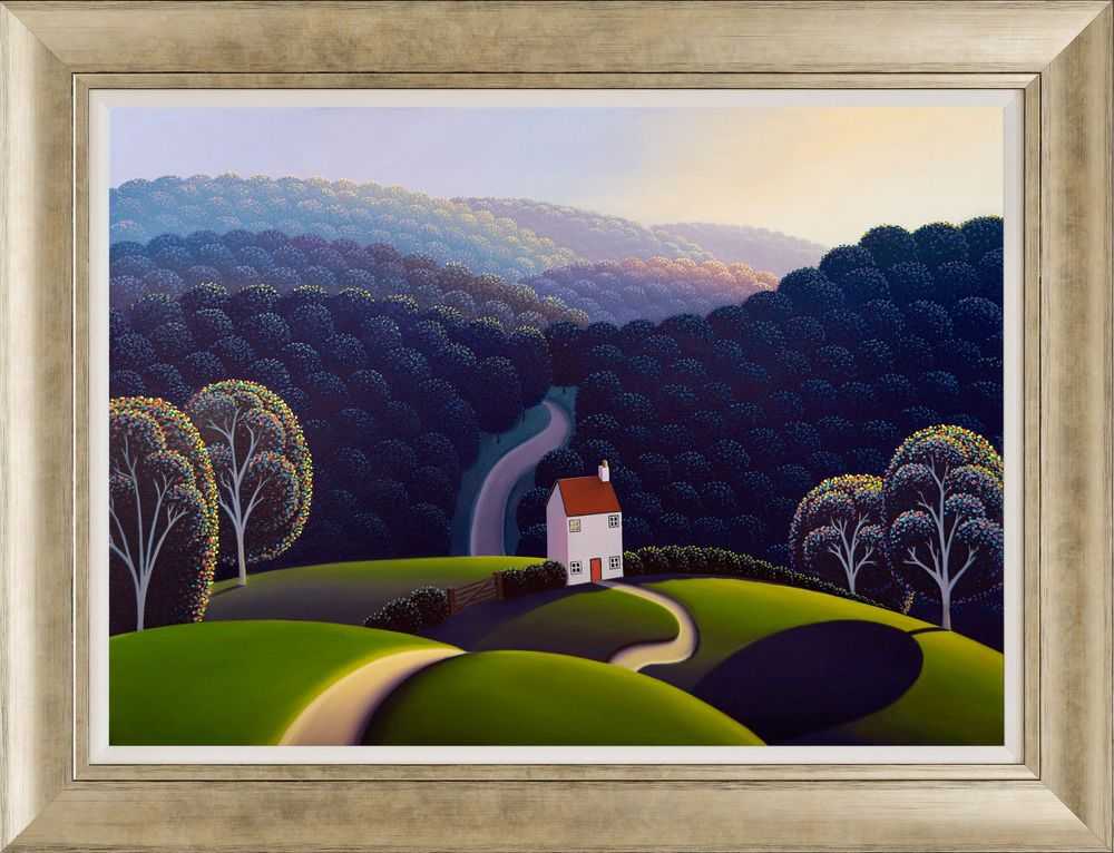 Paul Corfield, ‘The Forest Path’, 2020, Print, Fine Art Print, Castle Fine Art, Framed