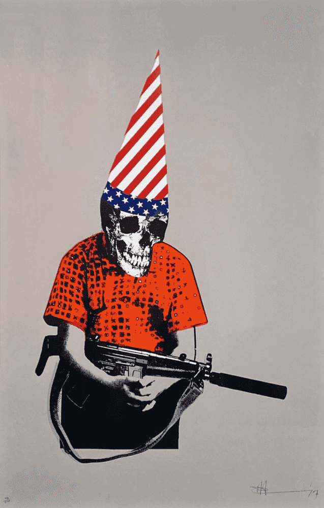 Paul Insect, ‘Dunce Boy (Orange)’, 2006, Print, 6 Colour screenprint on Colour Plan Real Grey 270gsm paper, Pictures On Walls, Numbered, Dated