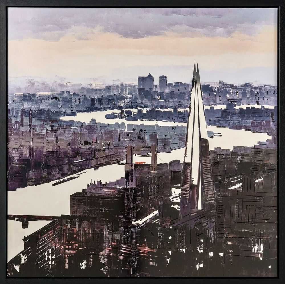 Paul Kenton, ‘London Overlook’, 2022, Print, Triple strike flatbed print on aluminium, Castle Fine Art,