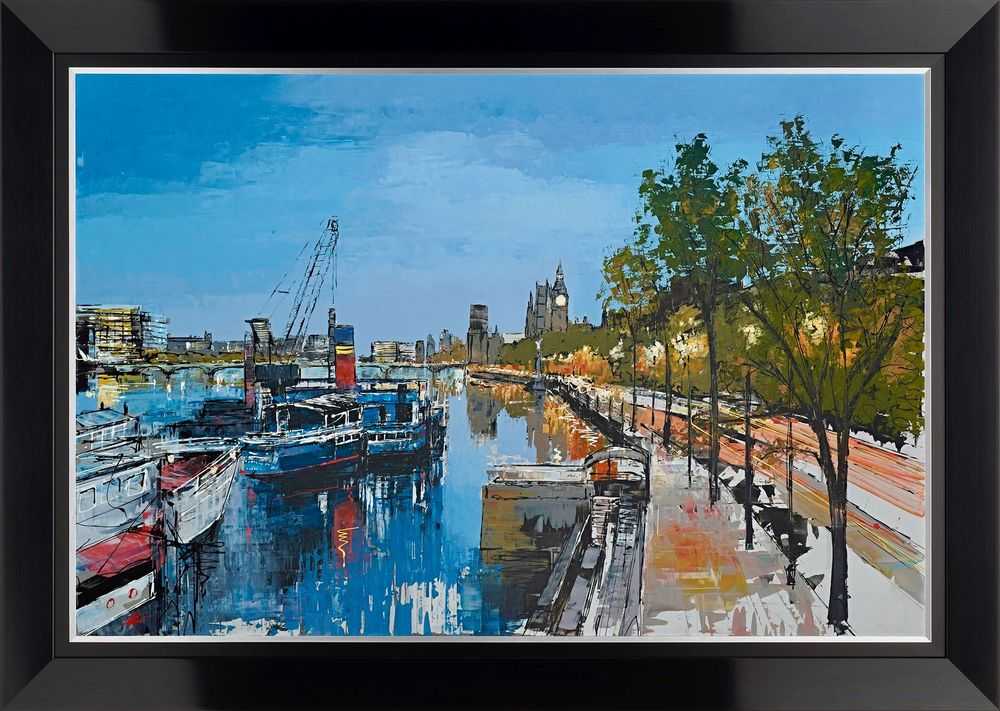 Paul Kenton, ‘Riverside Wander’, 2018, Print, Giclée on aluminium, Castle Fine Art,