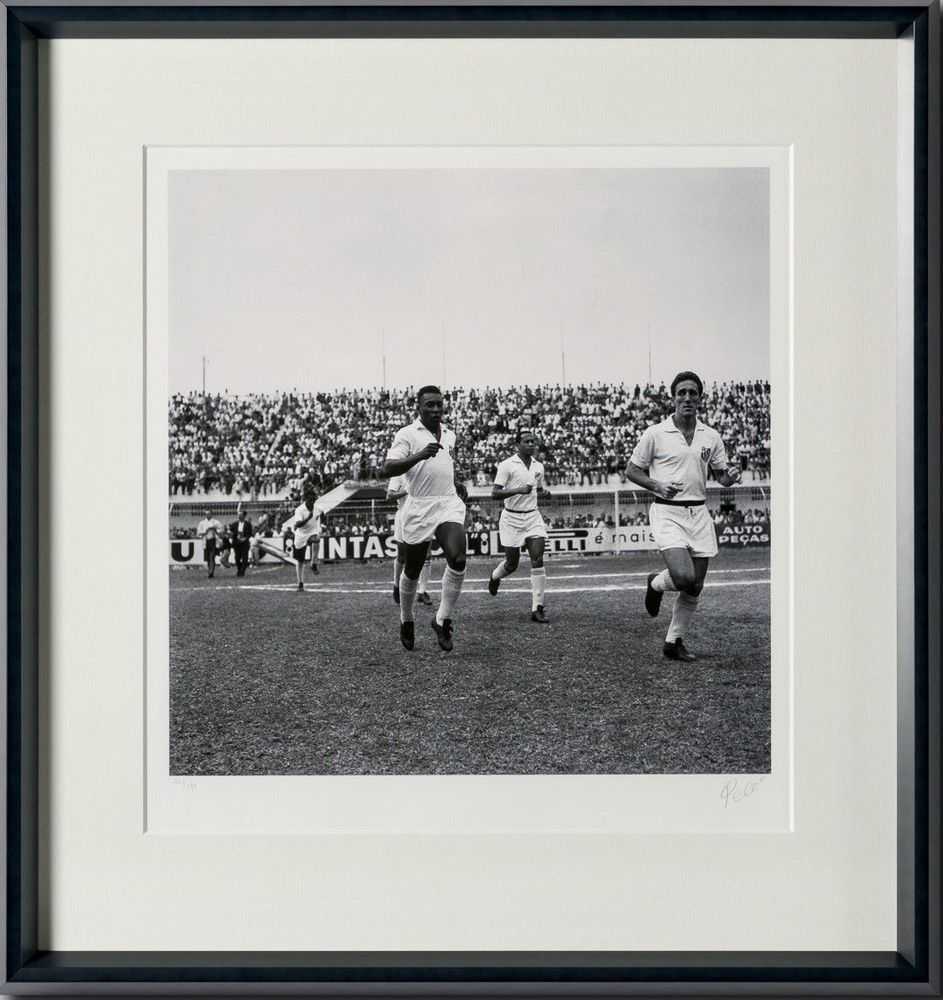 Pele, ‘Warm Up’, 2023, Print, Giclee on paper, Castle Fine Art, Numbered, Framed