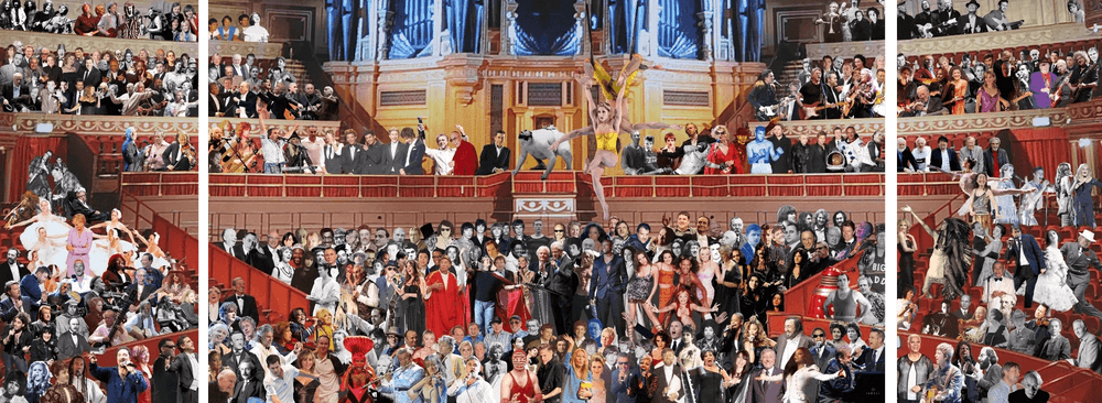 Peter Blake, ‘Appearing At The Royal Albert Hall’, 2015, Print, Screenprint on 330gsm Somerset satin paper, Royal Albert Hall, Numbered
