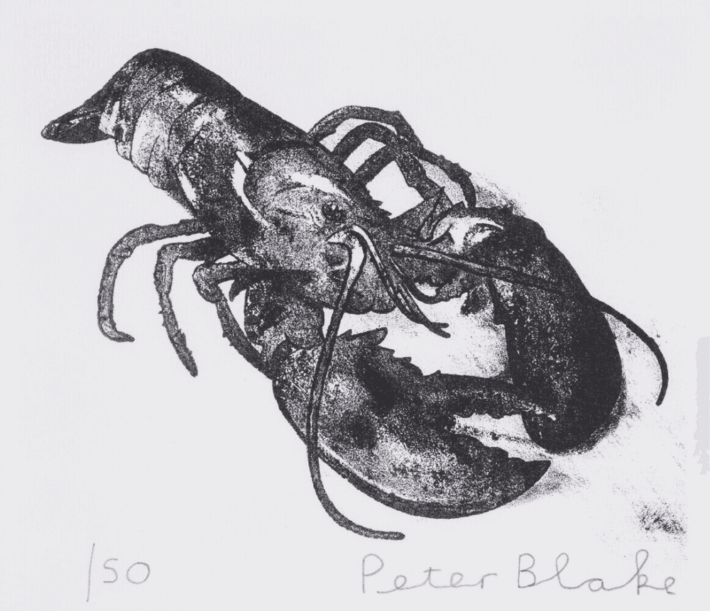 Peter Blake, ‘Lobster III’, 2016, Print, Lithograph, null,