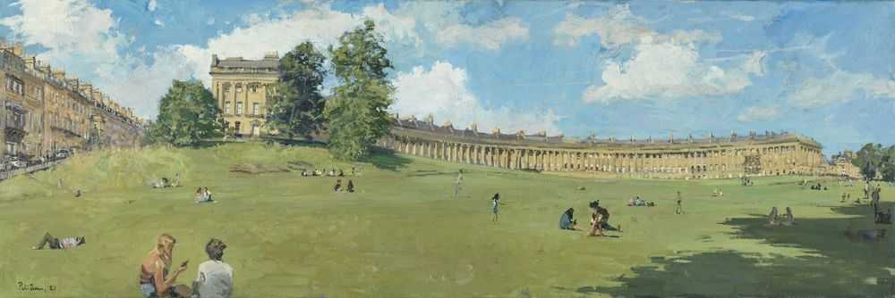 Peter Brown, ‘The Royal Crescent, Summer 2021’, 2021, Print, Hahnemühle Smooth Photo Rag Bright White, 100% cotton rag, pH‑neutral, acid‑free fine‑art paper, null,