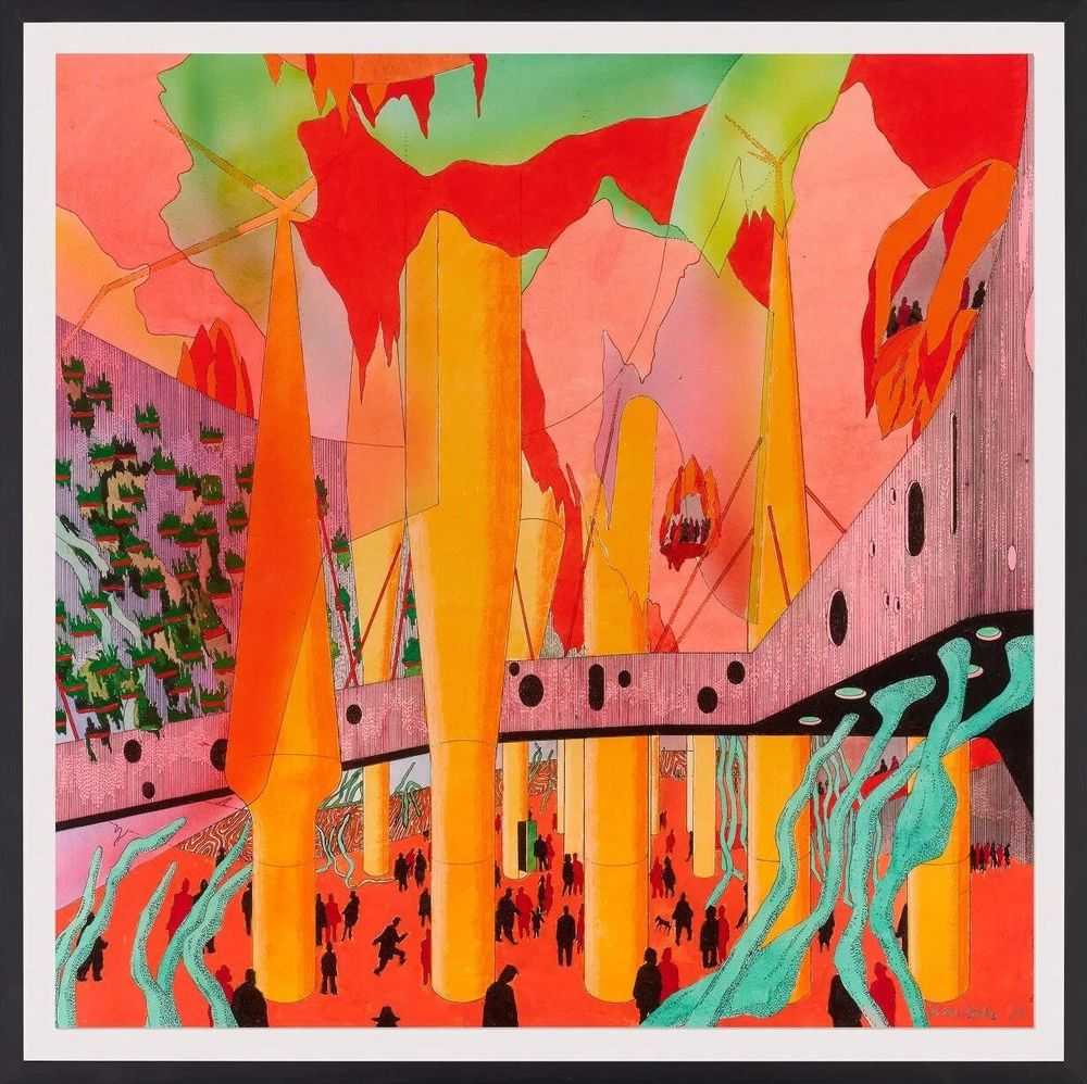 Peter Cook, ‘Hotspot’, 2026, Print, Giclée print on smooth cotton rag, null, Numbered, Framed