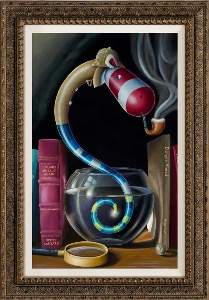 Peter Smith, ‘Edison’s Sherlock Sidewinder (Canvas on Board)’, 2012, Print, Giclee on board, Castle Fine Art, Numbered