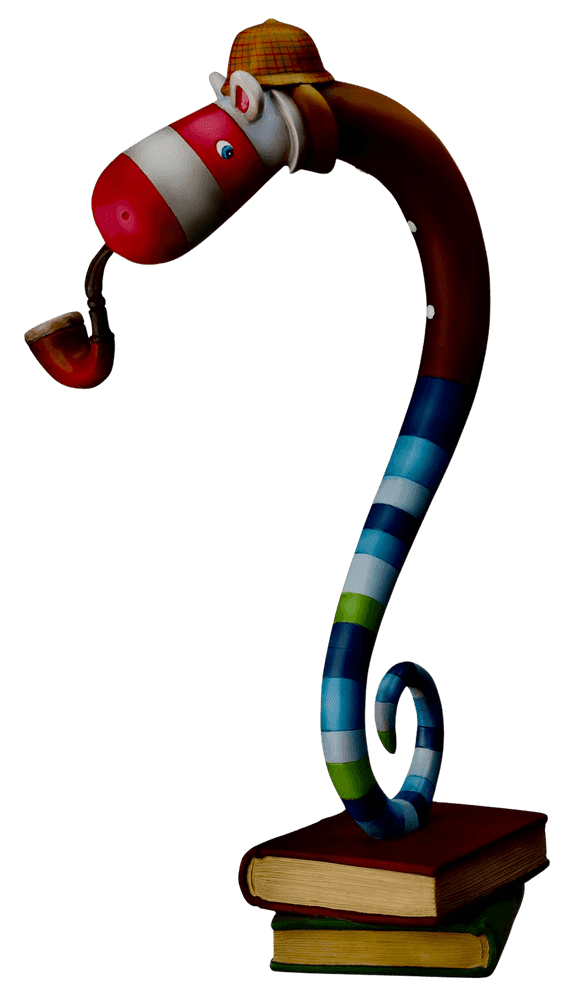 Peter Smith, ‘Edison's Sherlock Sidewinder (Sculpture)’, 2013, Sculpture, Resin, Castle Fine Art, Numbered