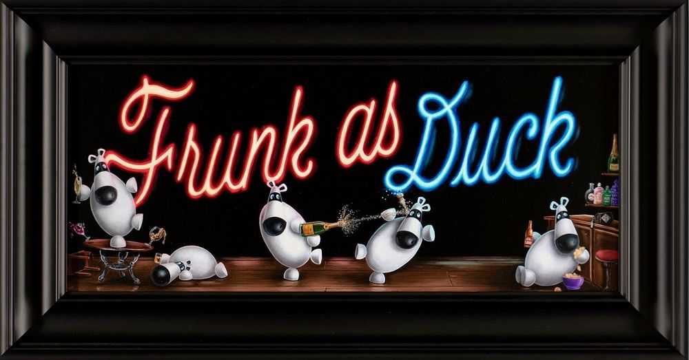Peter Smith, ‘Frunk and Pisorderly’, 2022, Print, Fine Art Print, Castle Fine Art, Numbered, Framed
