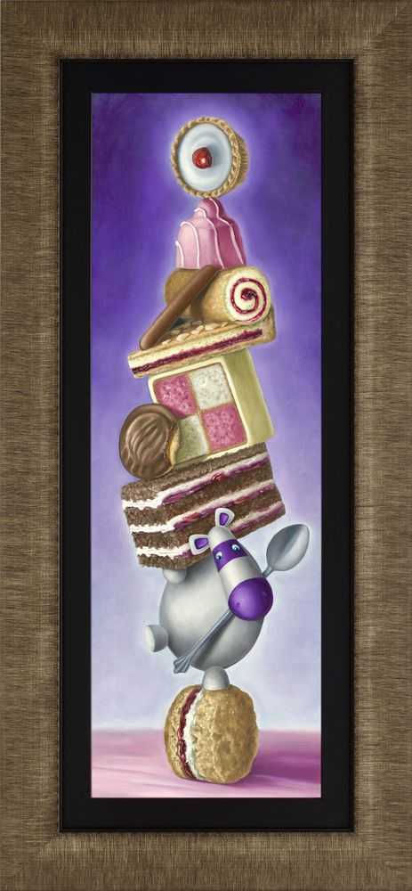 Peter Smith, ‘Rolling Scones (Canvas on Board)’, 2016, Print, Giclee On Canvas, Castle Fine Art, Numbered