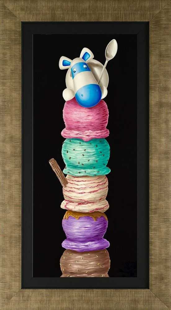 Peter Smith, ‘Super Scooper (Canvas on Board)’, 2014, Print, Giclee On Canvas, Castle Fine Art, Numbered